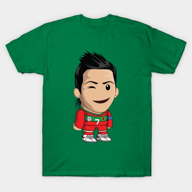 Kristio Arroganto Portugal T-Shirt by losfutbolers